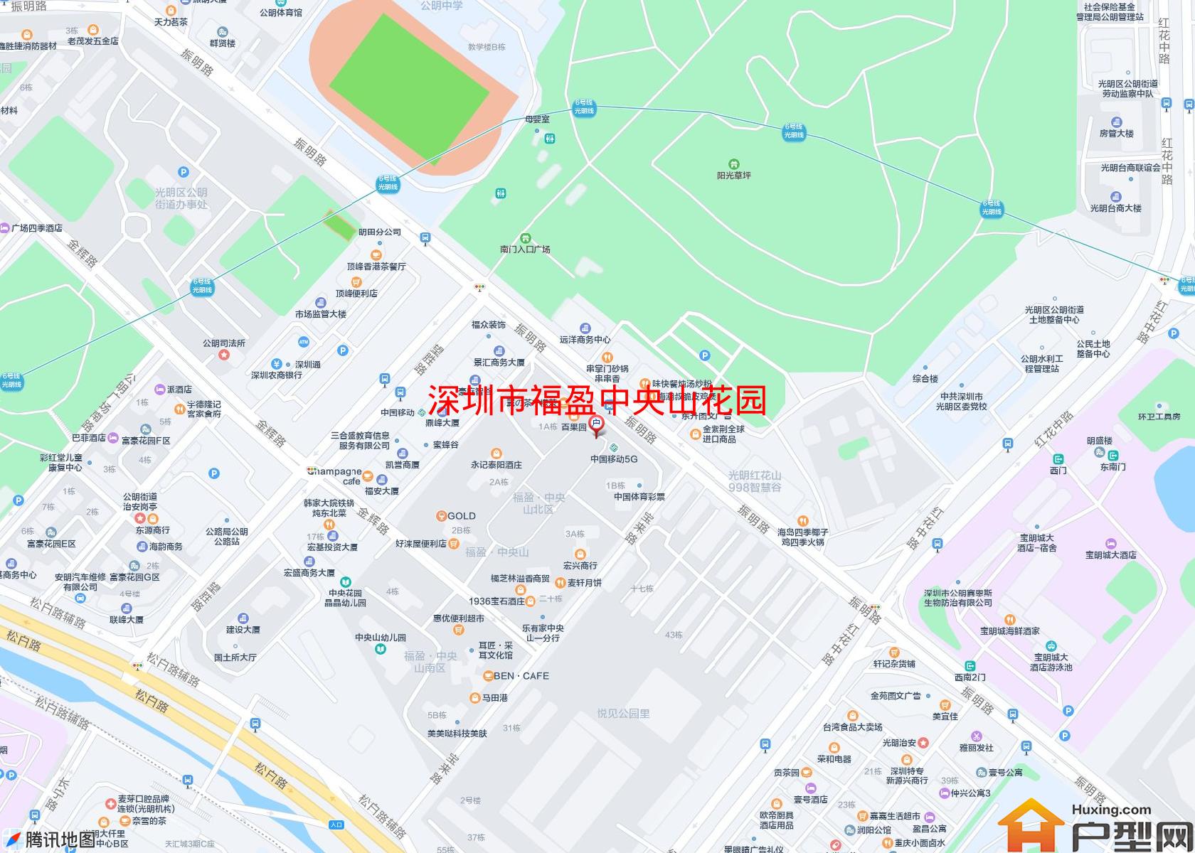 福盈中央山花园小区 - 户型网 福盈中央山花园小区 - 户型网