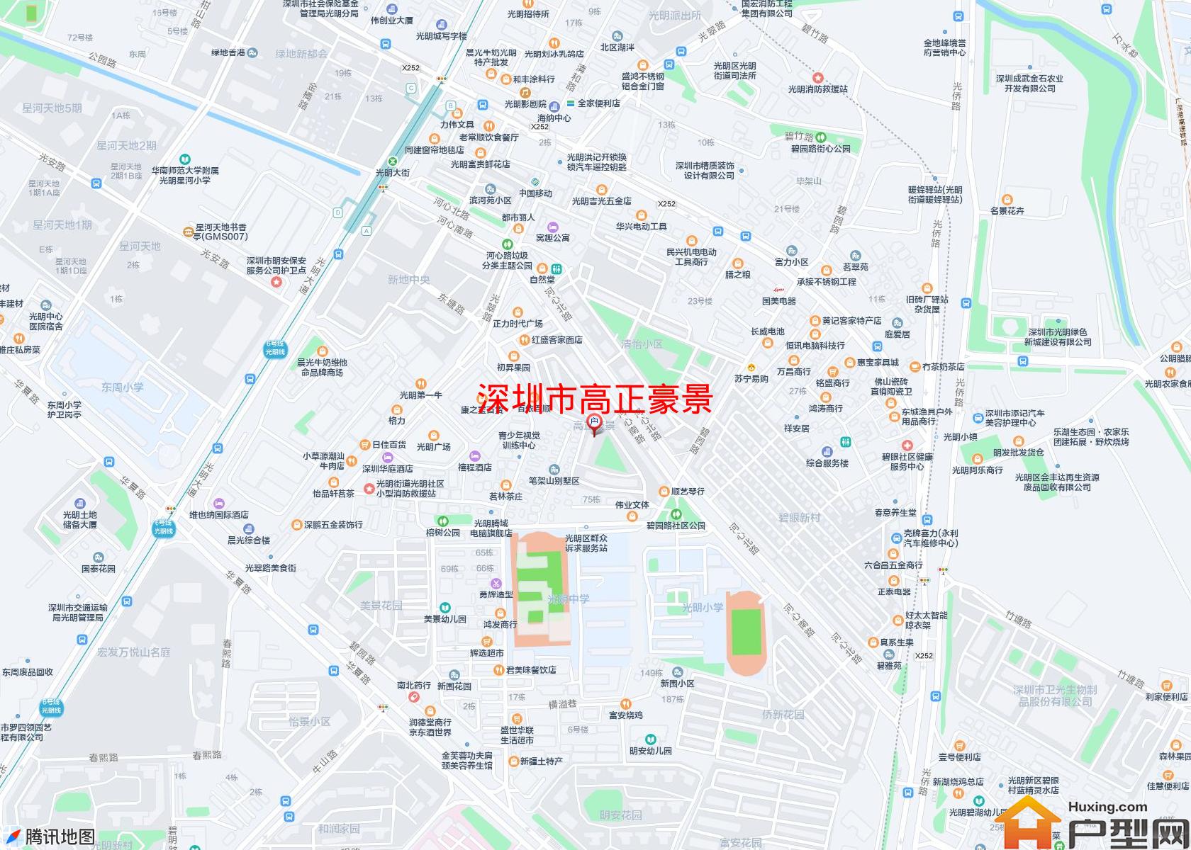 高正豪景小区 - 户型网