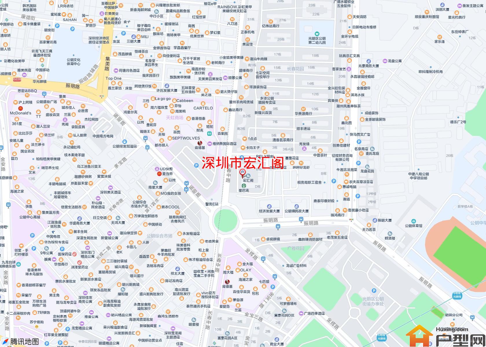宏汇阁小区 - 户型网