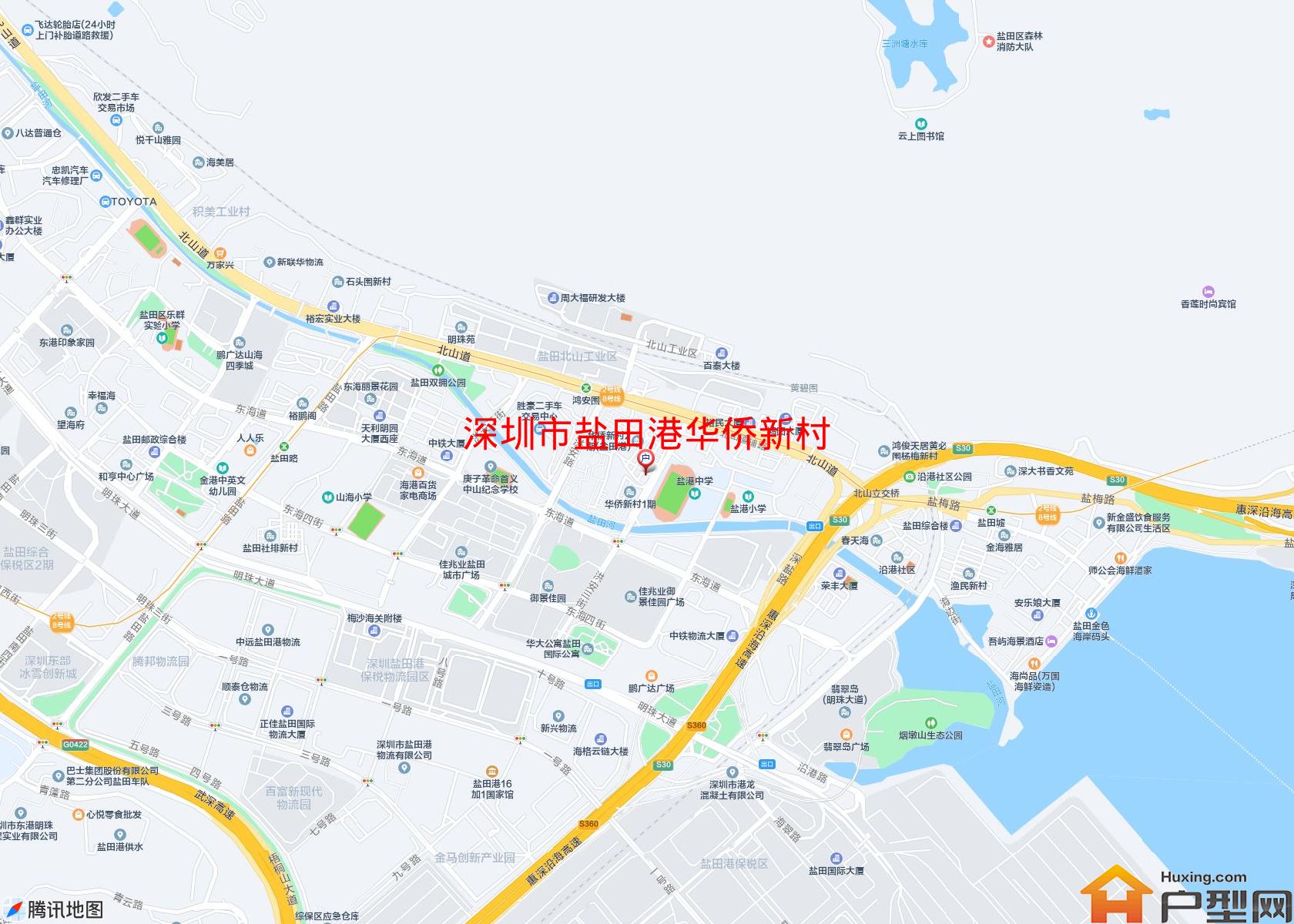 盐田港华侨新村小区 - 户型网