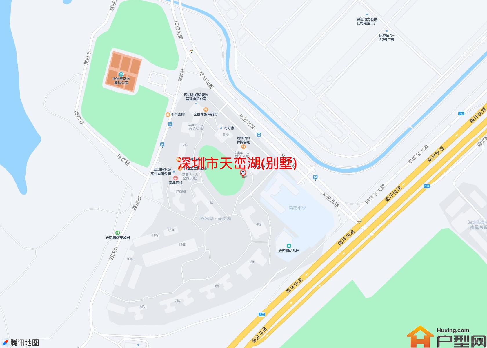 天峦湖(别墅)小区 - 户型网