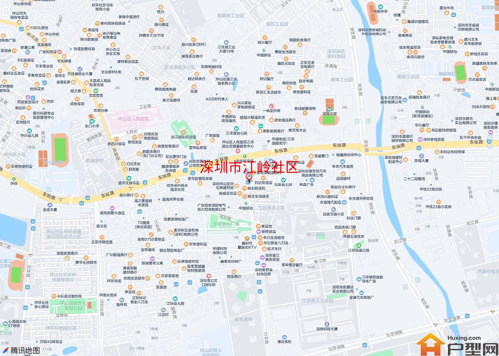 江岭社区小区 - 户型网