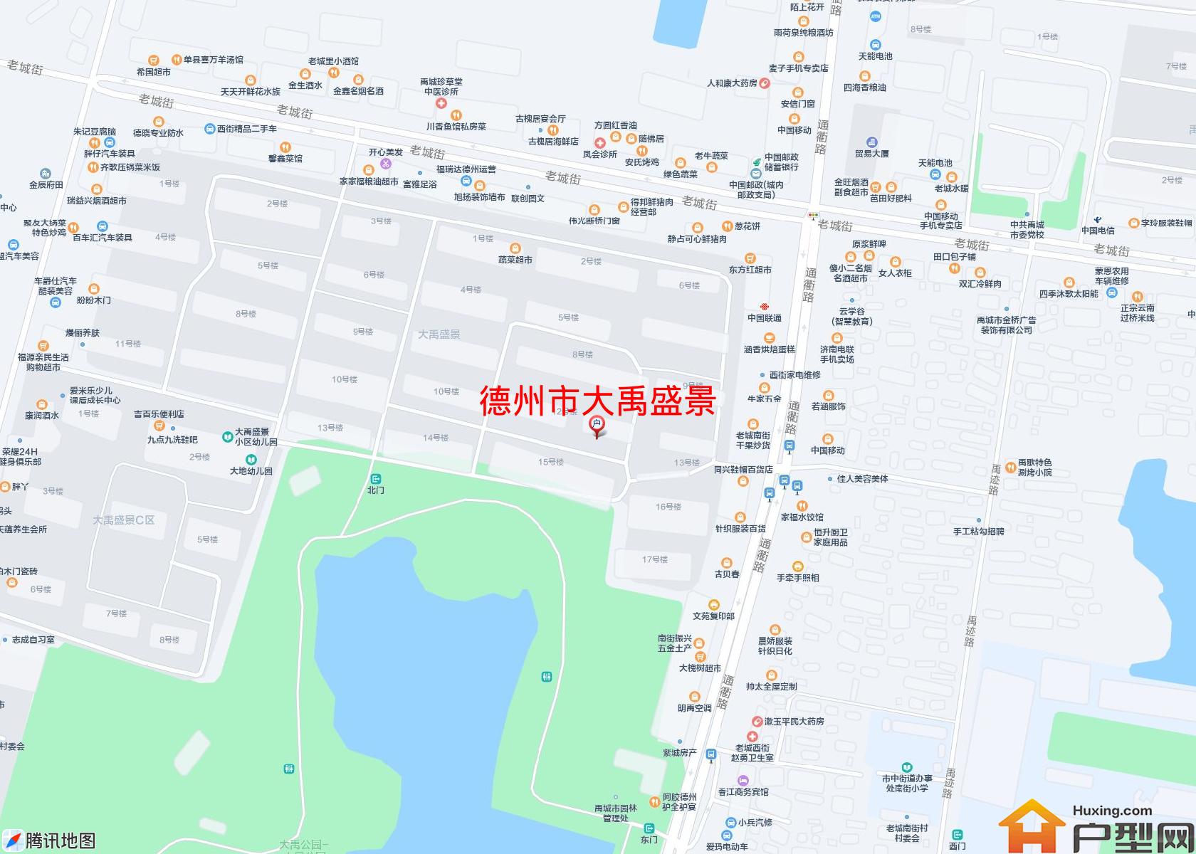 大禹盛景小区 - 户型网