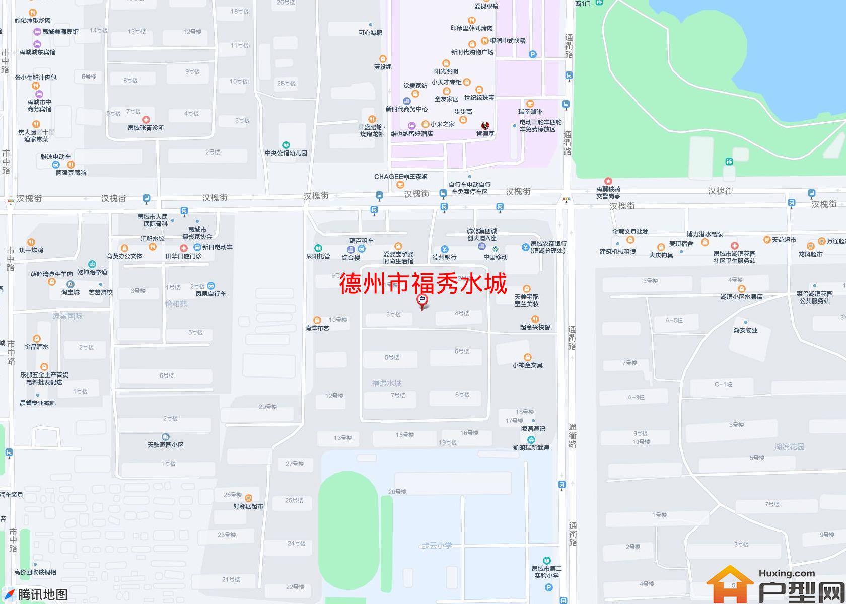 福秀水城小区 - 户型网
