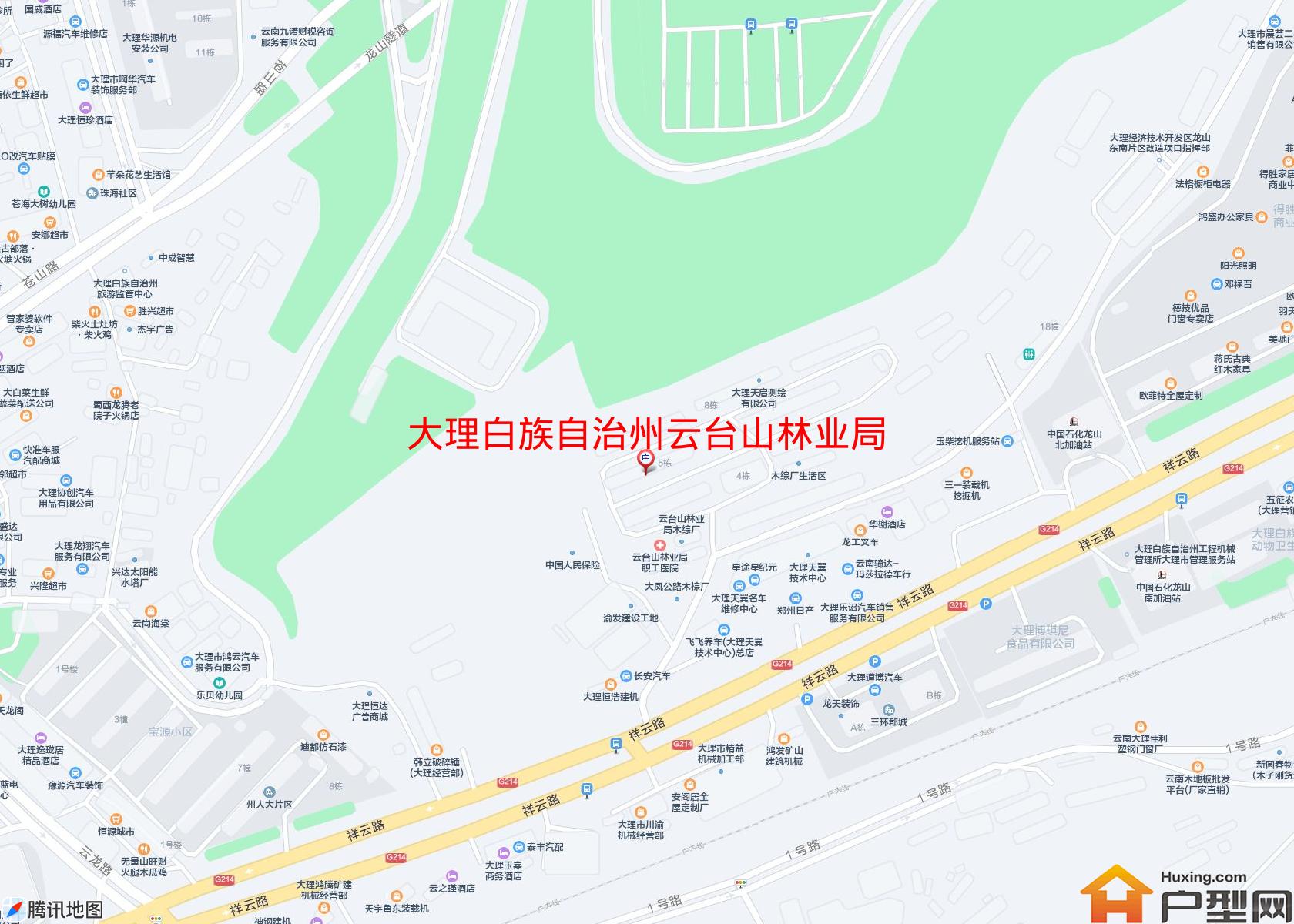 云台山林业局单位房小区 - 户型网