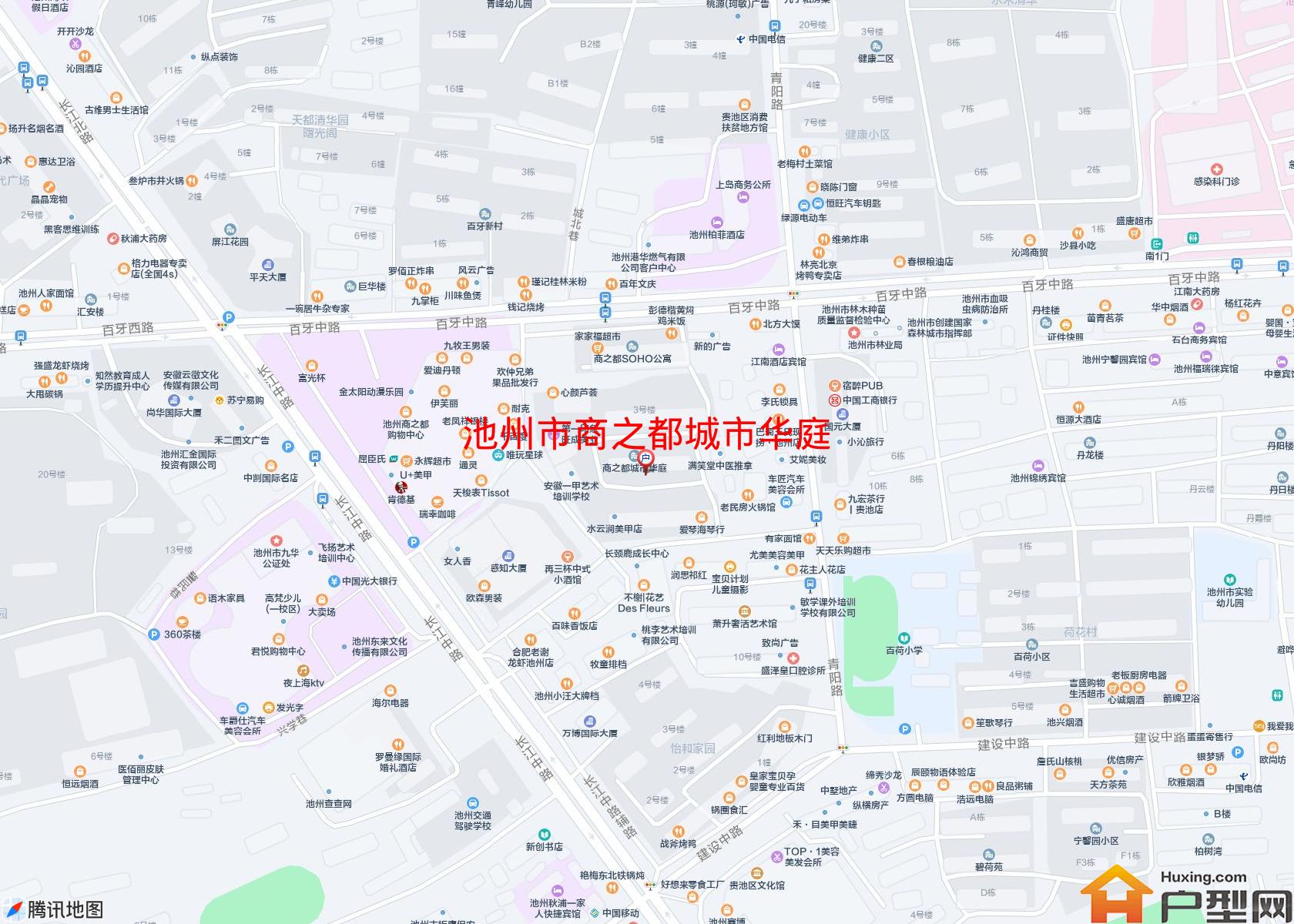 商之都城市华庭小区 - 户型网