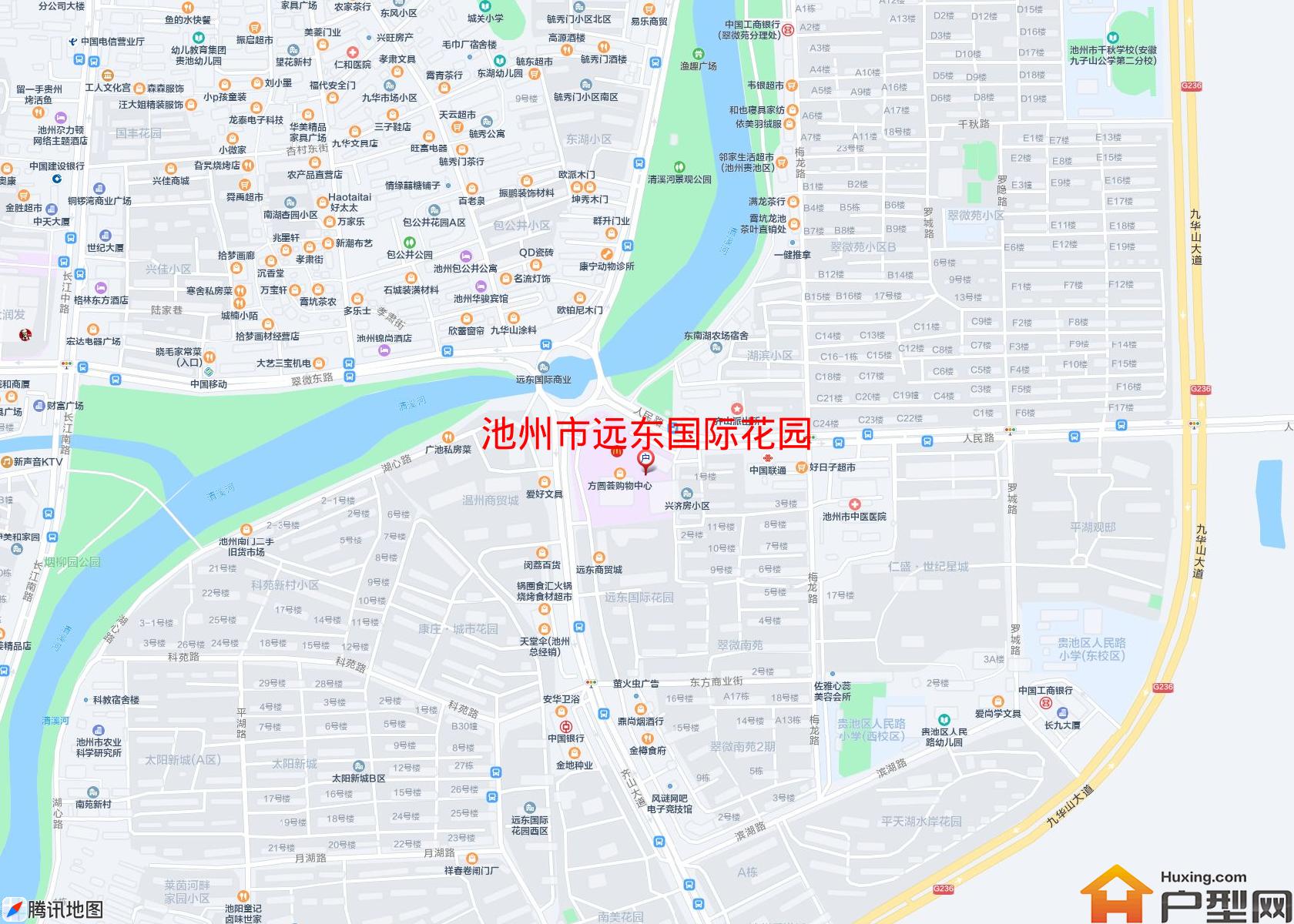 远东国际花园小区 - 户型网