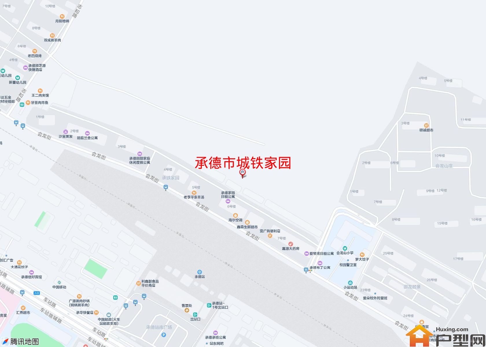 城铁家园小区 - 户型网