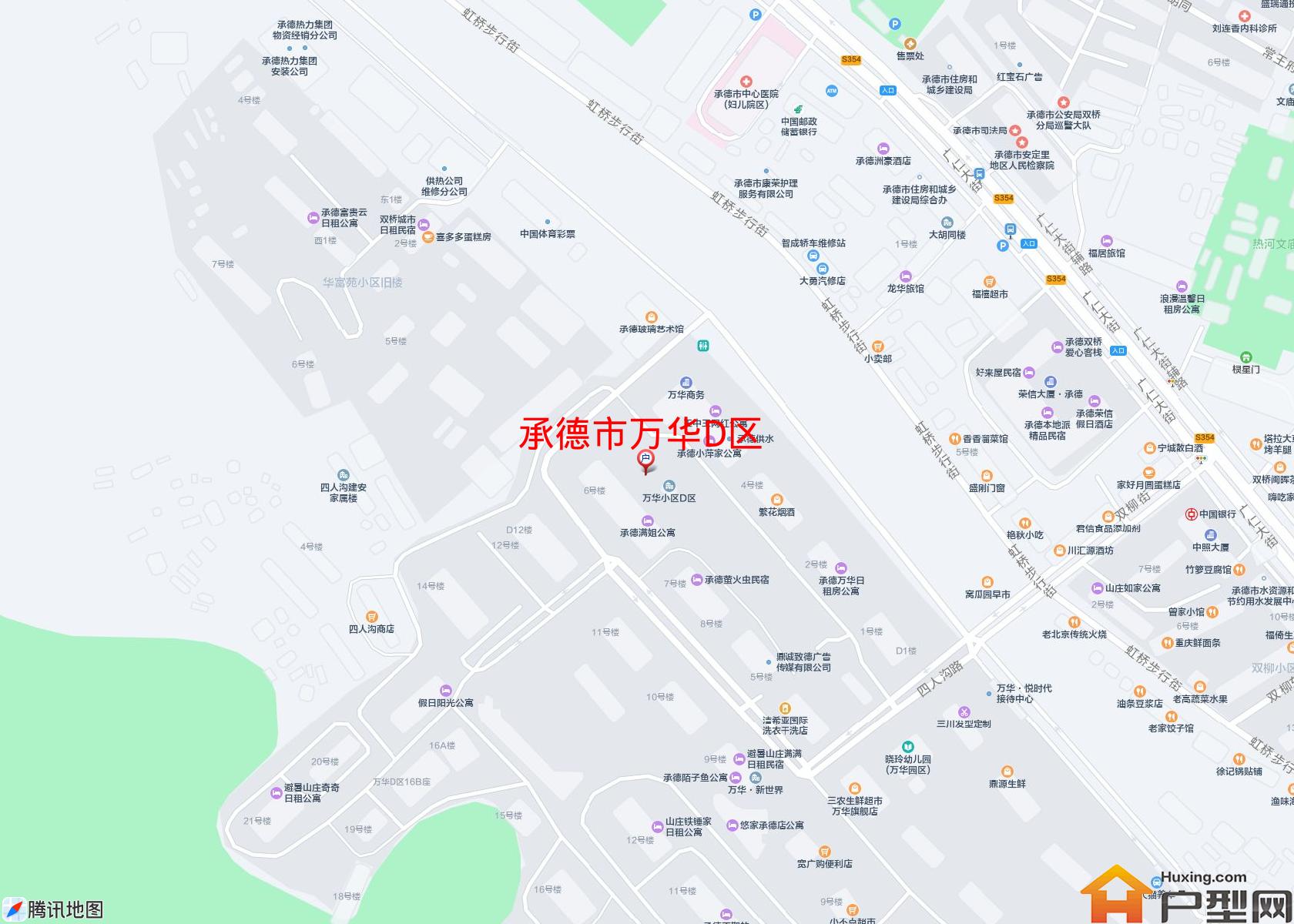 万华D区小区 - 户型网