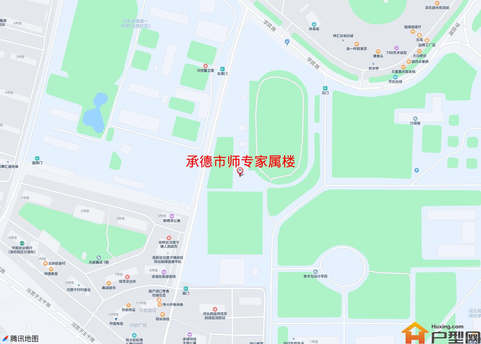 师专家属楼小区 - 户型网