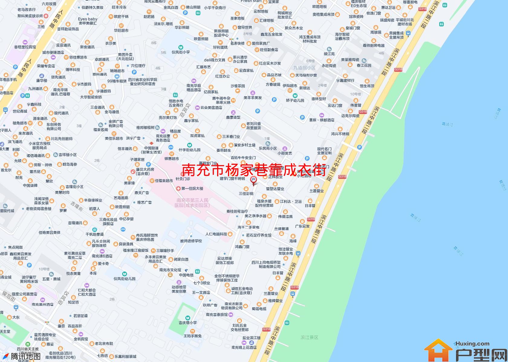 杨家巷靠成衣街小区 - 户型网