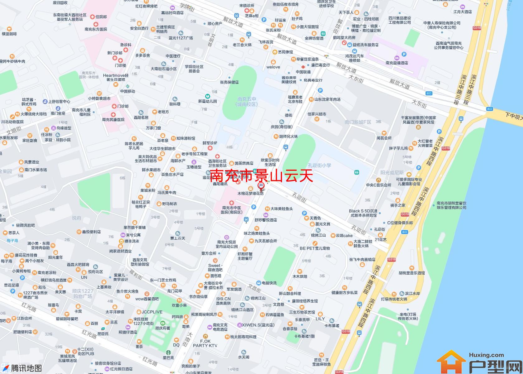 景山云天小区 - 户型网
