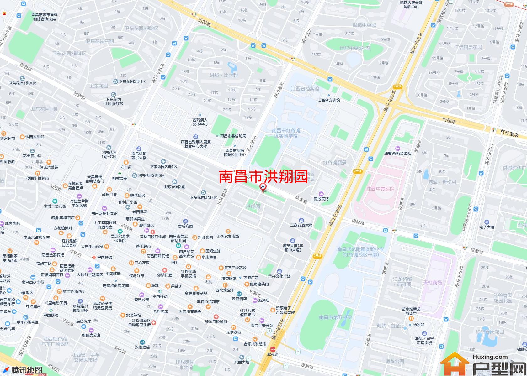 洪翔园小区 - 户型网