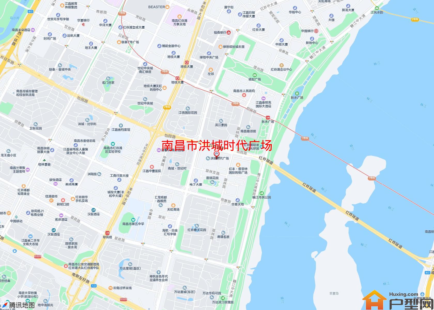 洪城时代广场小区 - 户型网