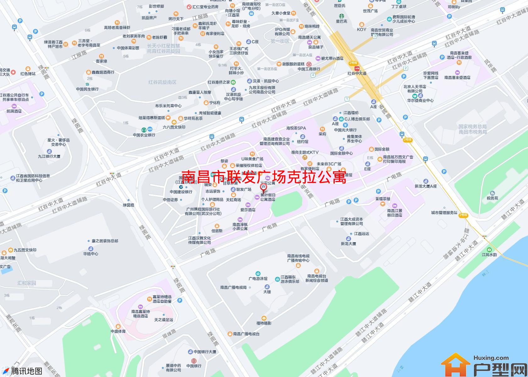 联发广场克拉公寓小区 - 户型网