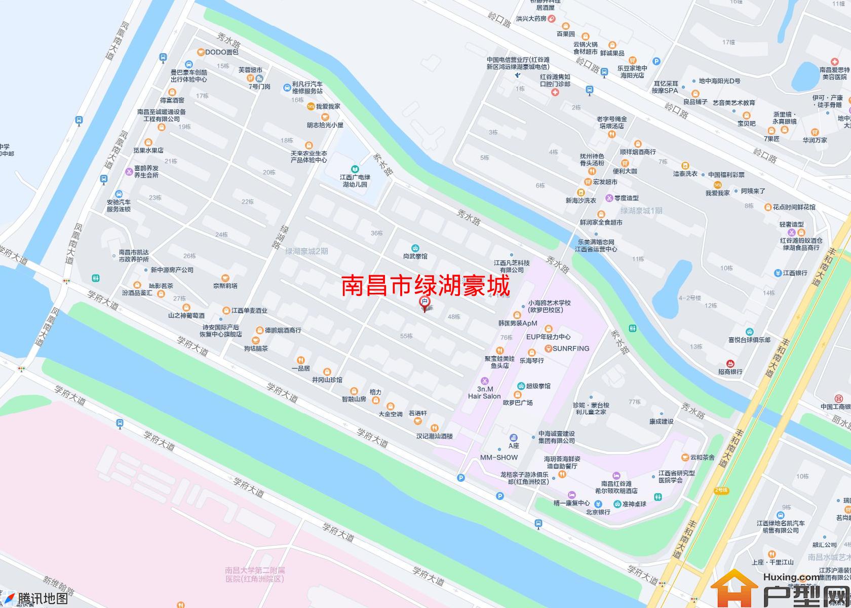 绿湖豪城小区 - 户型网