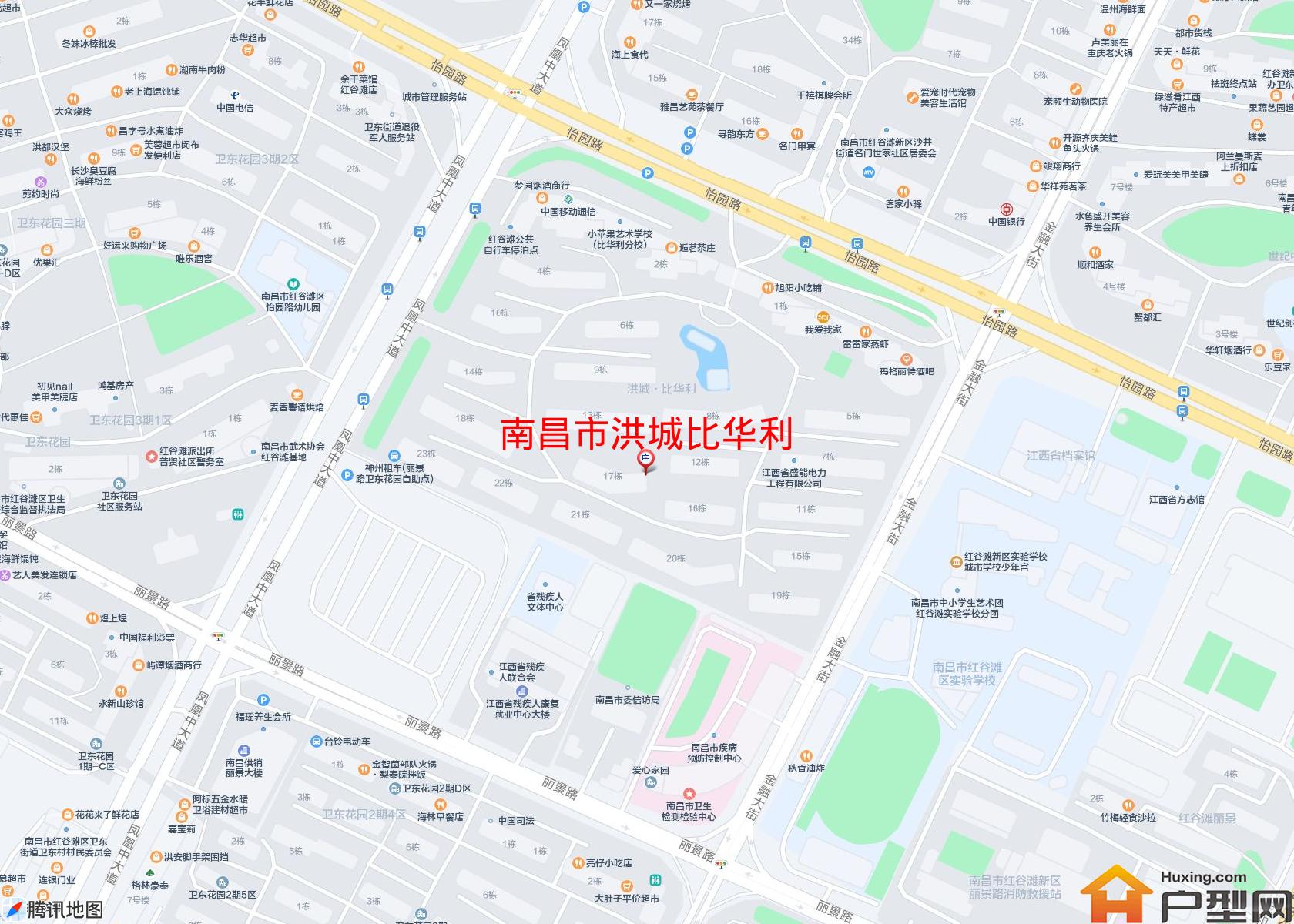 洪城比华利小区 - 户型网 洪城比华利小区 - 户型网