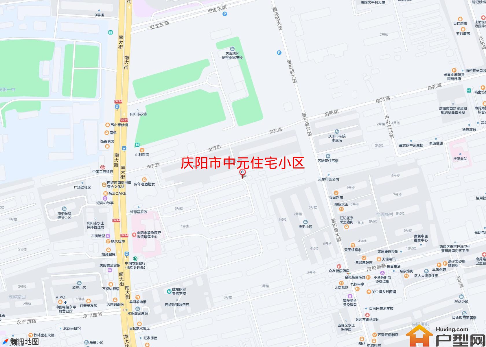 中元住宅小区小区 - 户型网