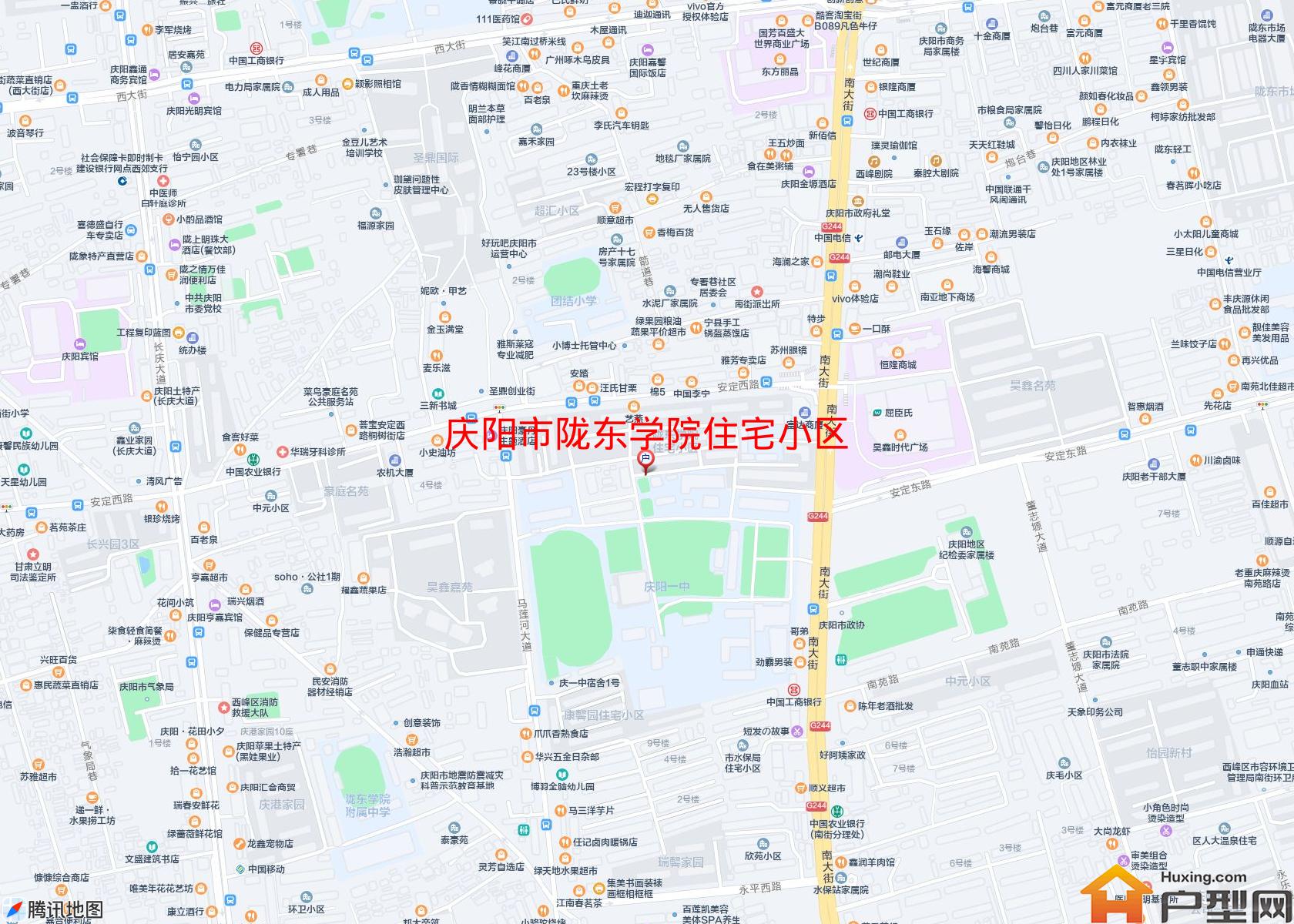 陇东学院住宅小区小区 - 户型网