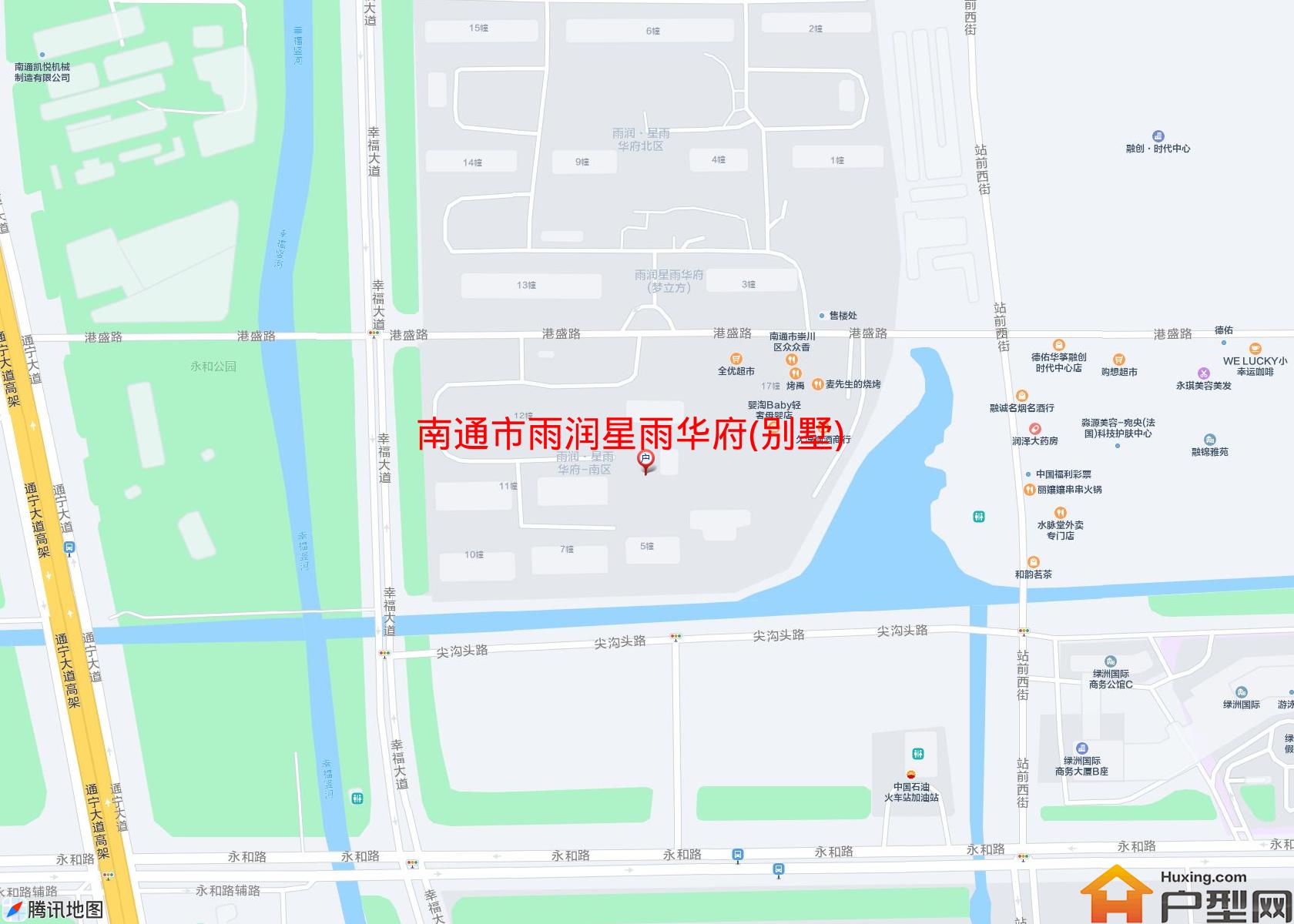 雨润星雨华府(别墅)小区 - 户型网