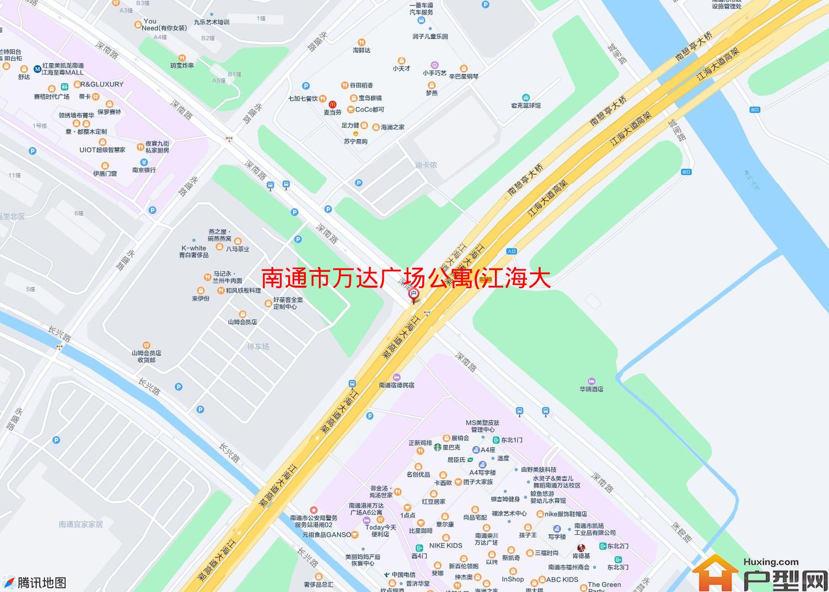 万达广场公寓(江海大道)小区 - 户型网
