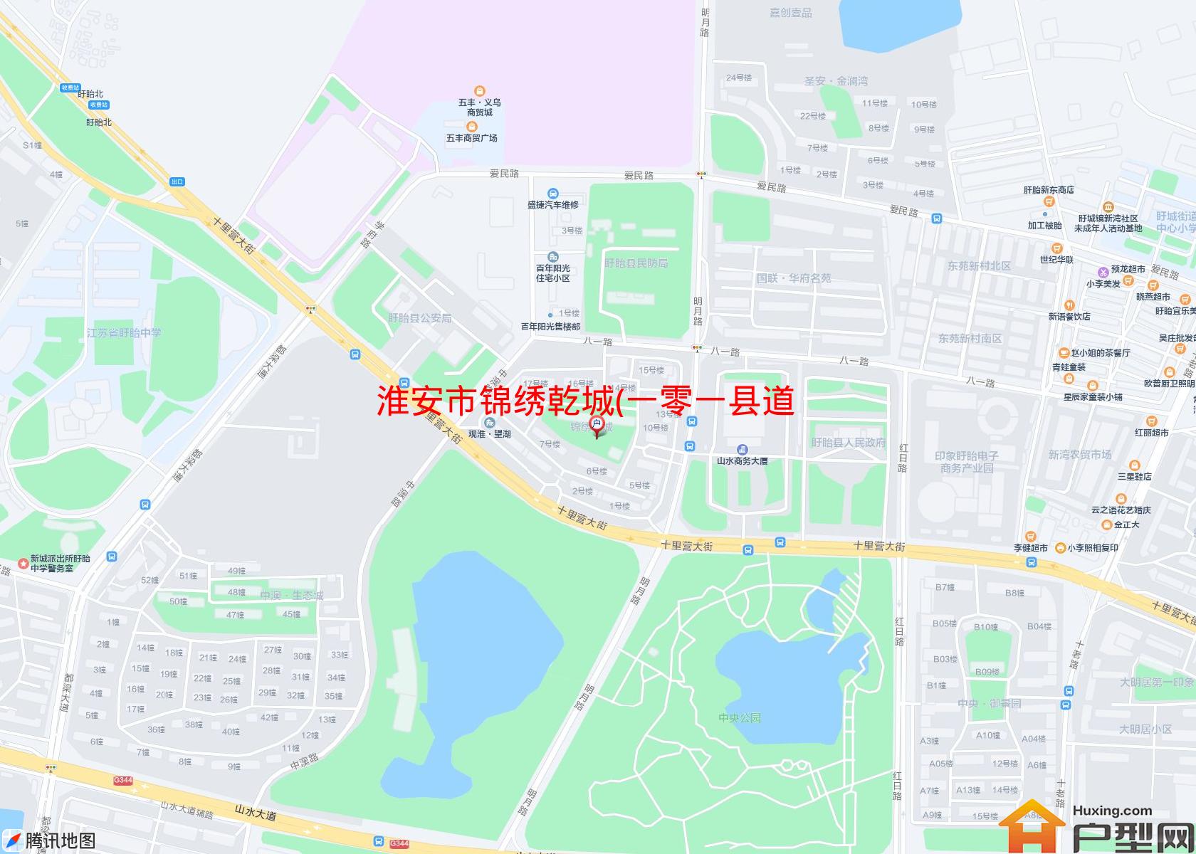 锦绣乾城(一零一县道)小区 - 户型网