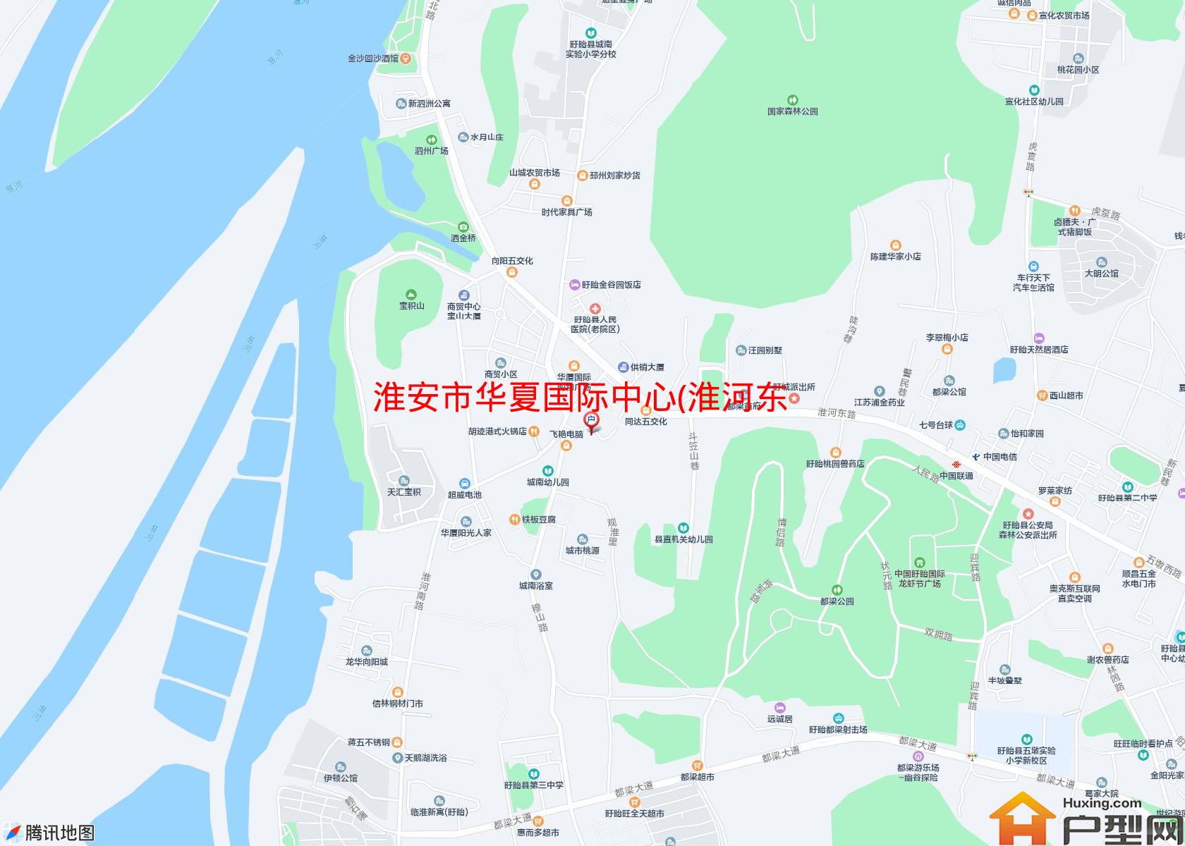 华夏国际中心(淮河东路8号)小区 - 户型网