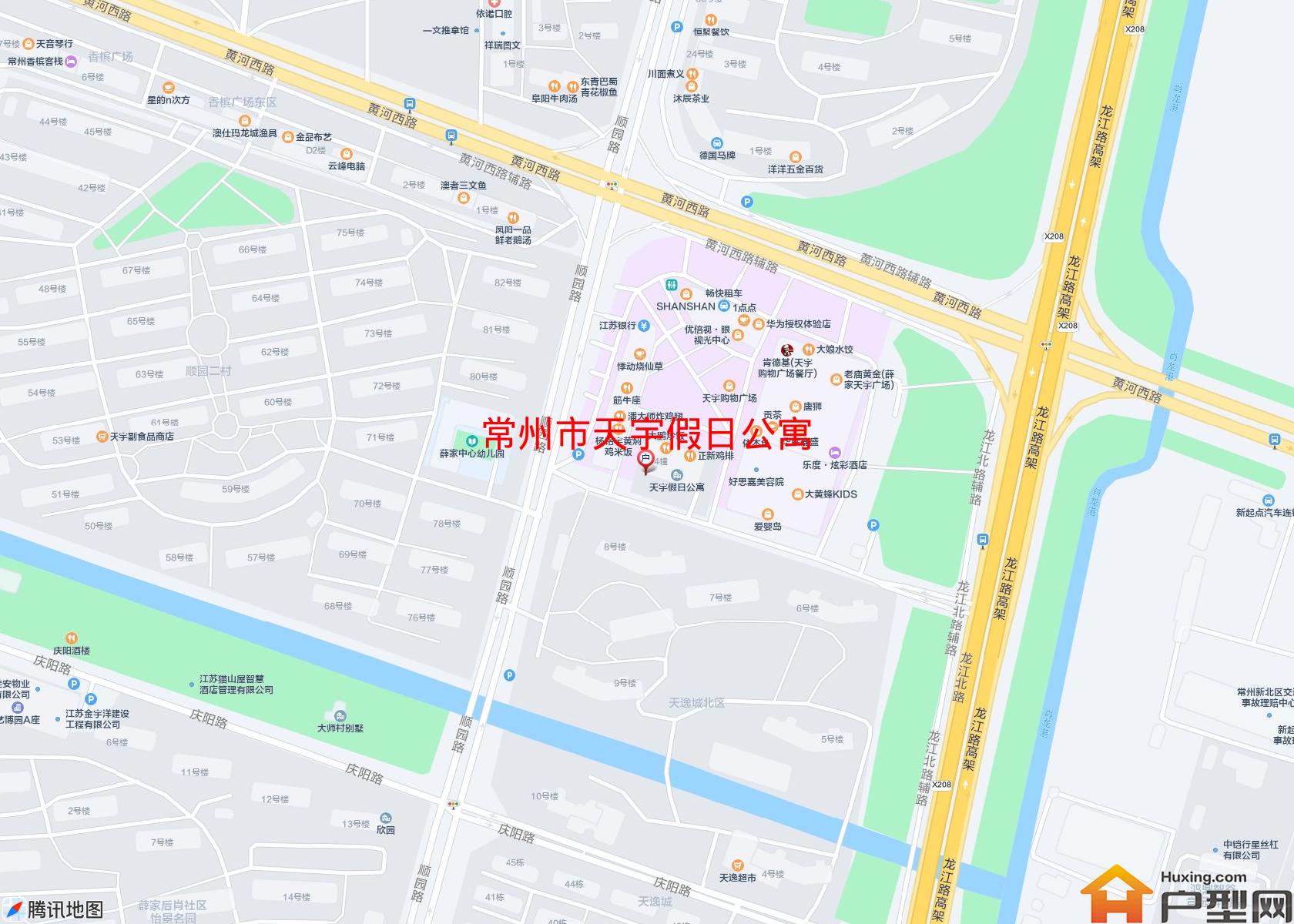 天宇假日公寓小区 - 户型网