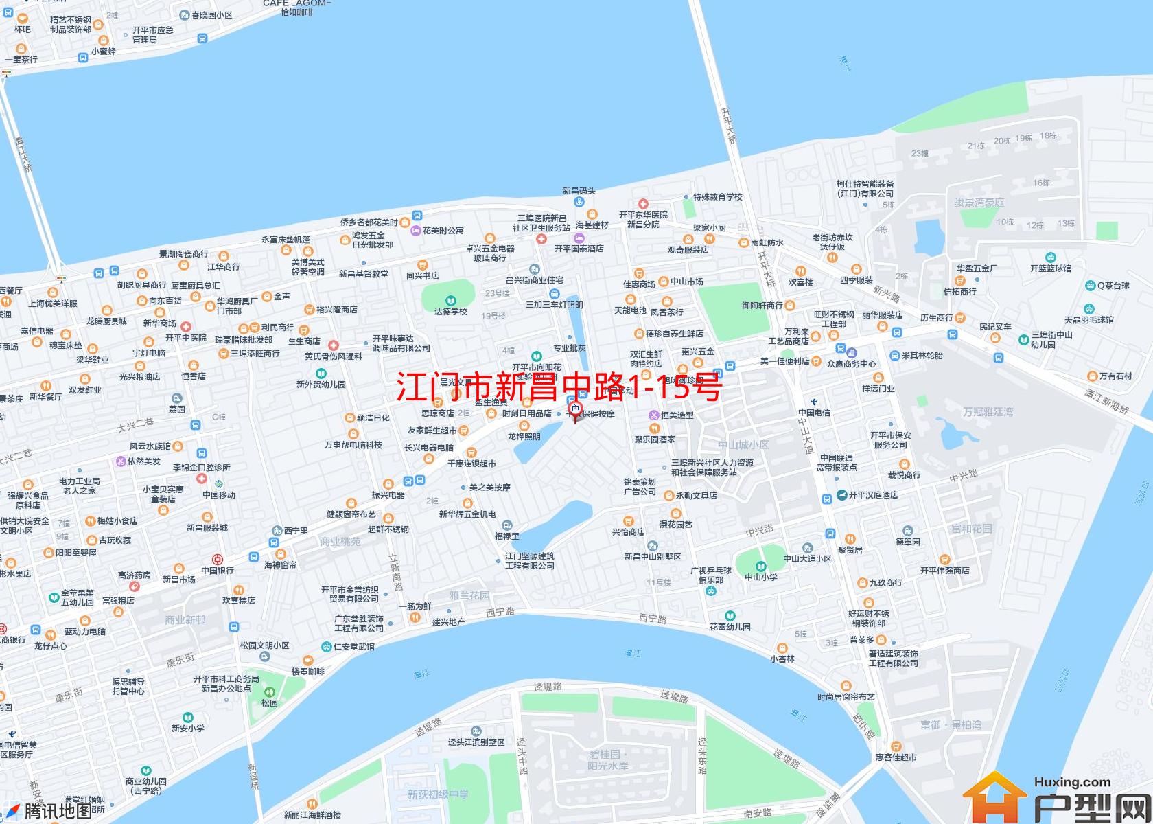 新昌中路1-15号小区 - 户型网
