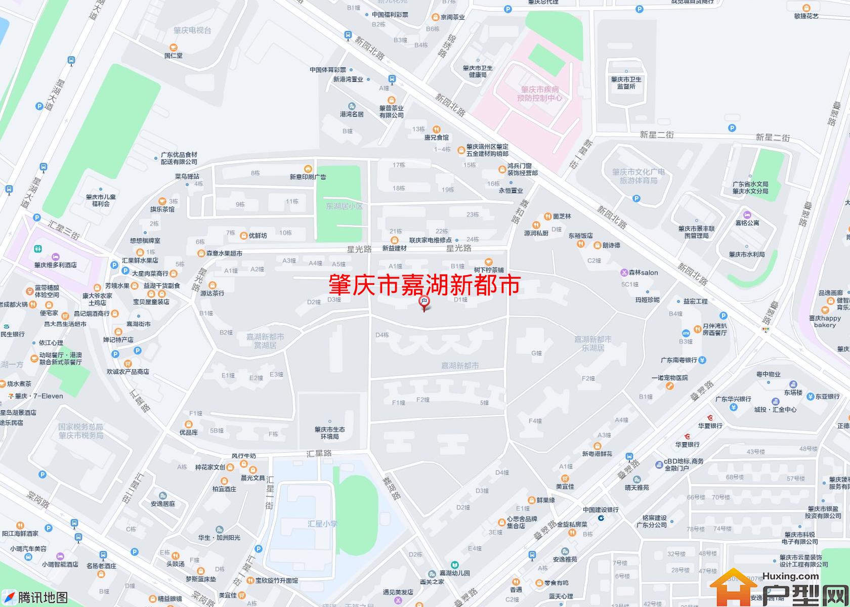 嘉湖新都市小区 - 户型网