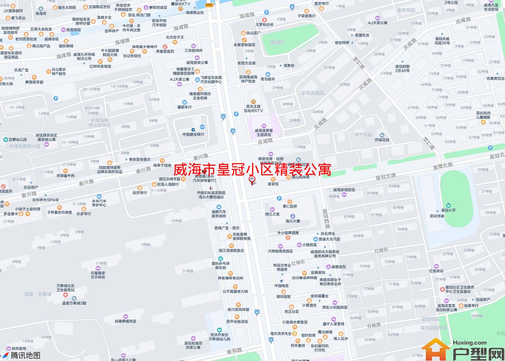 皇冠小区精装公寓小区 - 户型网