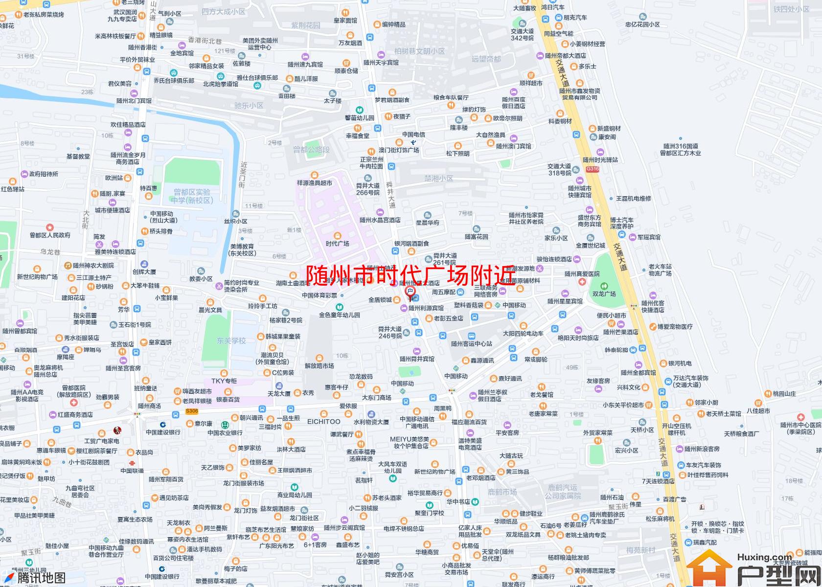 时代广场附近小区 - 户型网