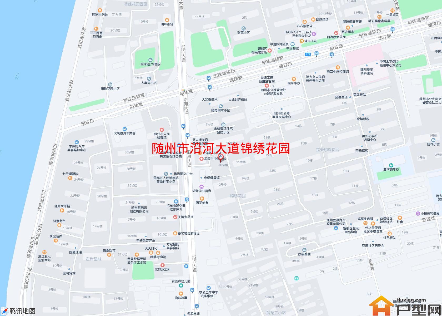 沿河大道锦绣花园小区 - 户型网