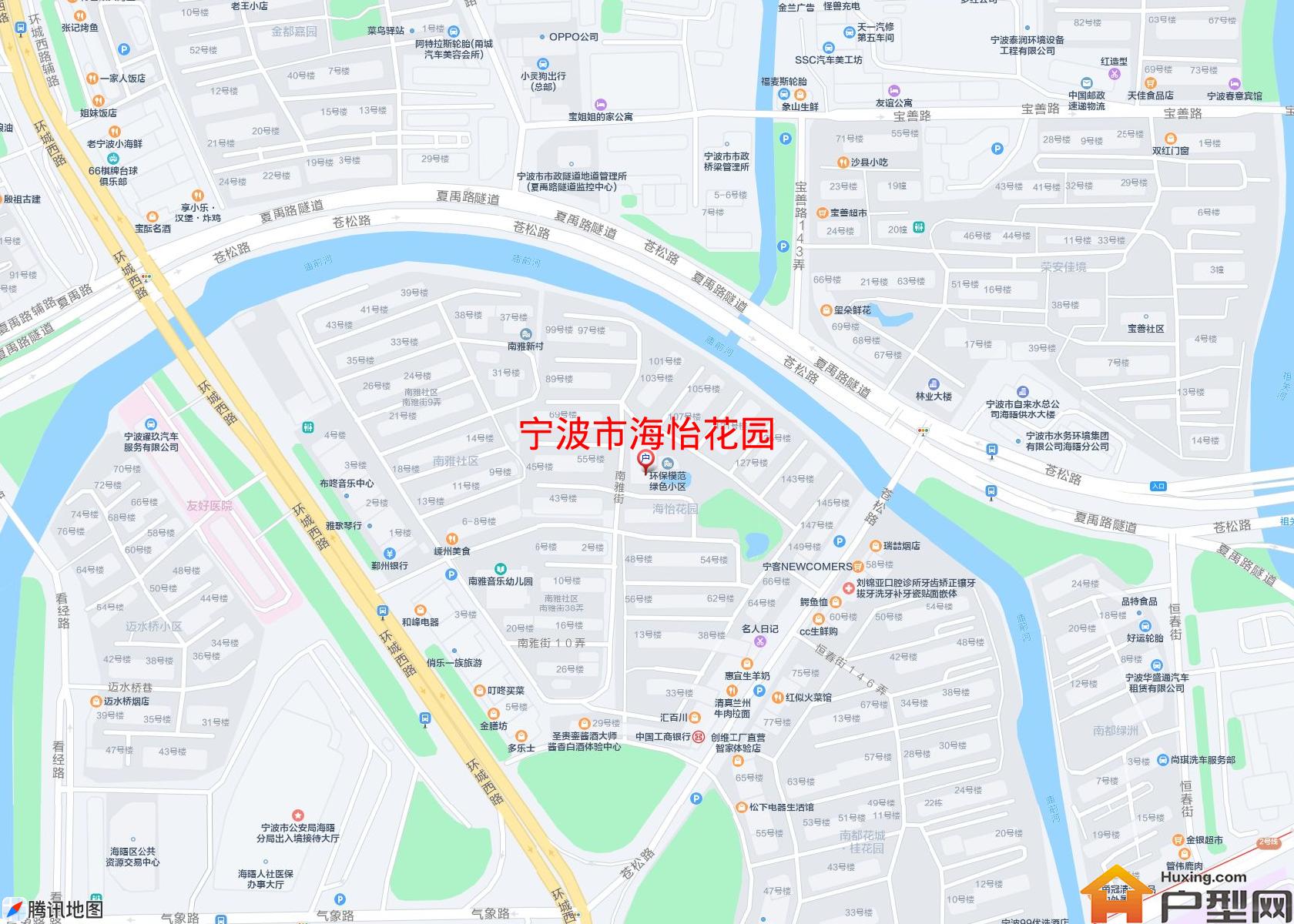 海怡花园小区 - 户型网