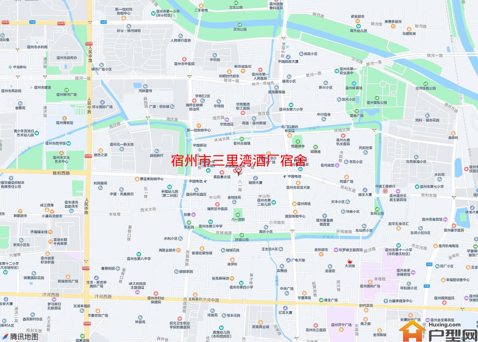 三里湾酒厂宿舍小区 - 户型网