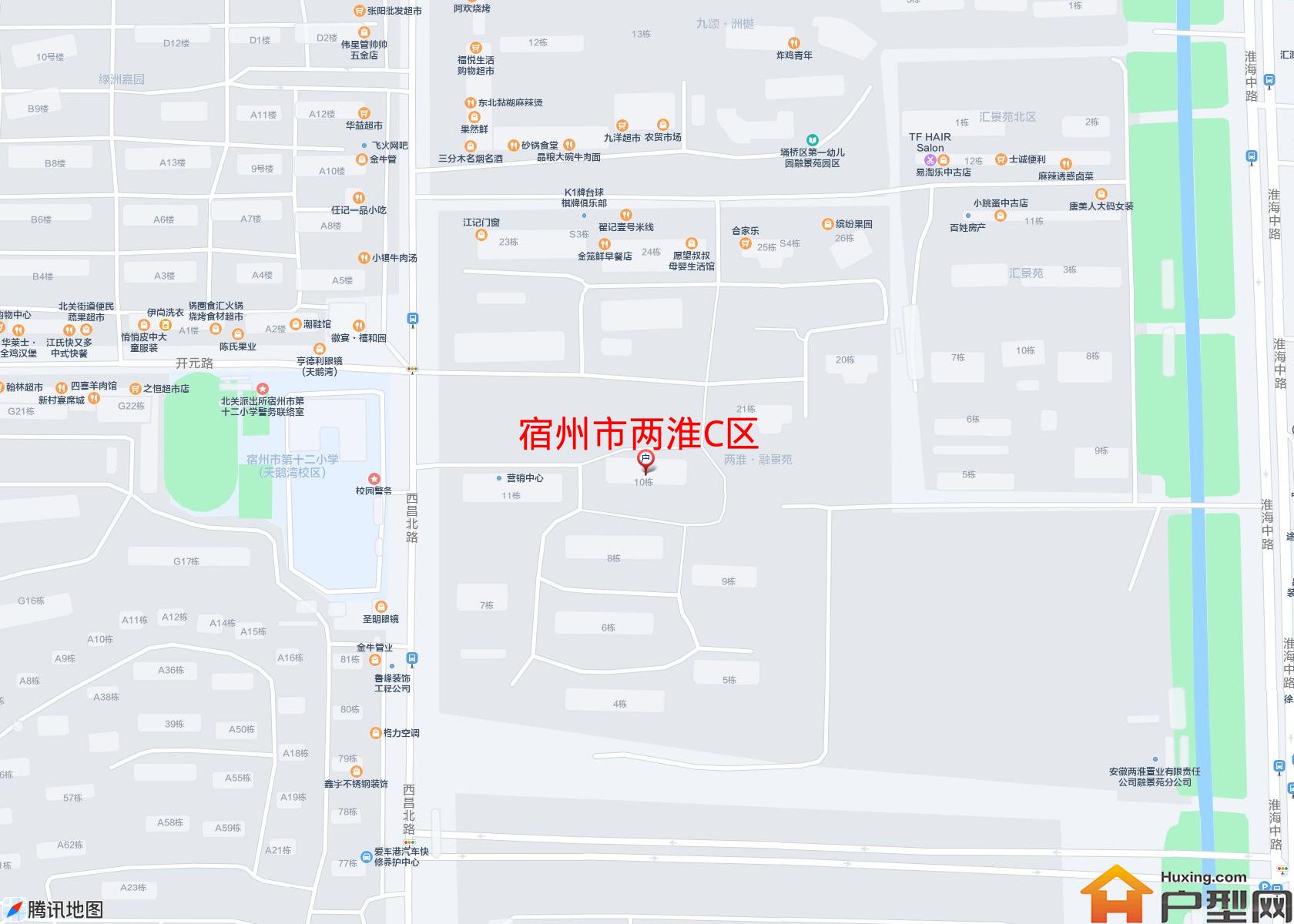两淮C区小区 - 户型网
