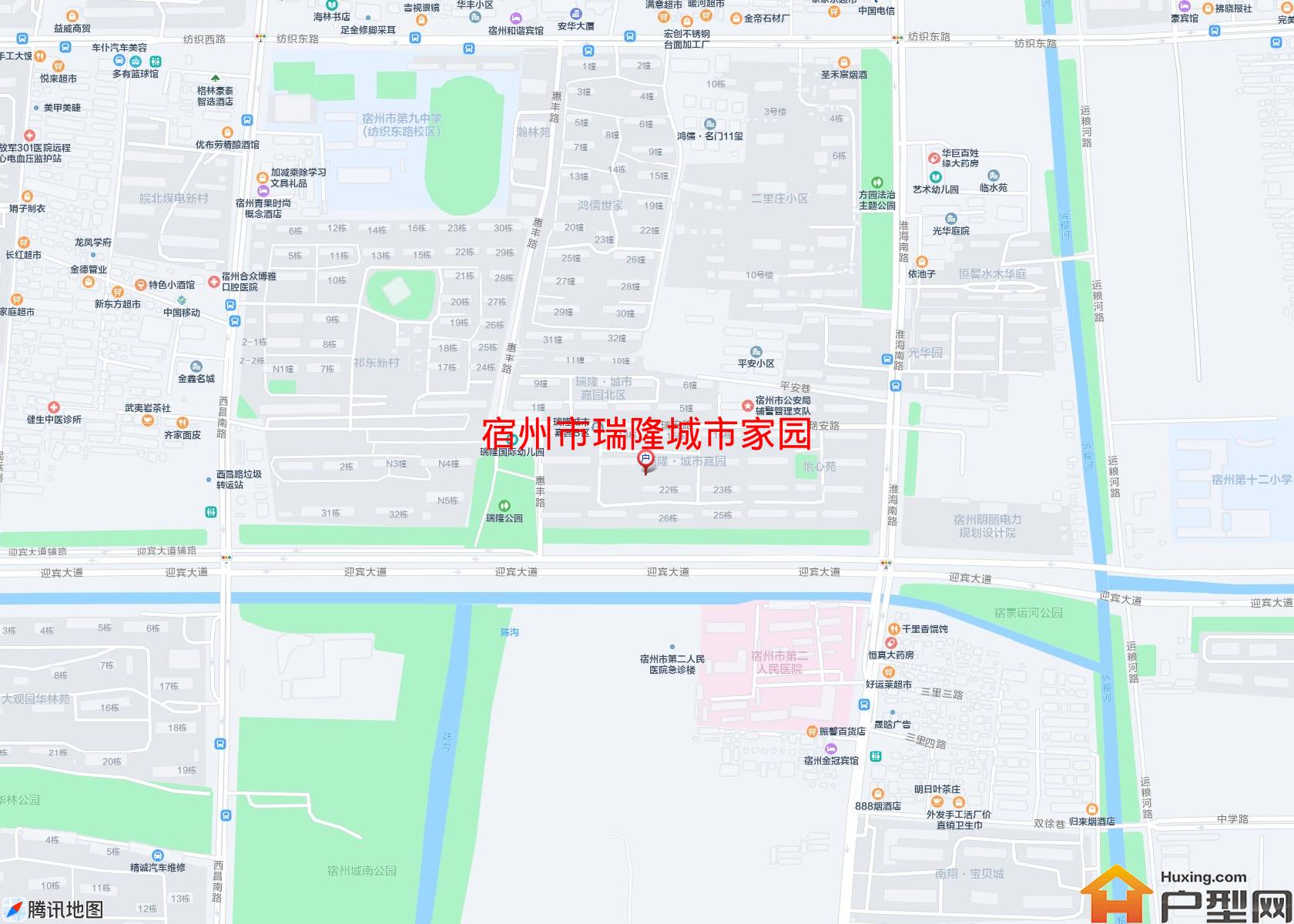 瑞隆城市家园小区 - 户型网