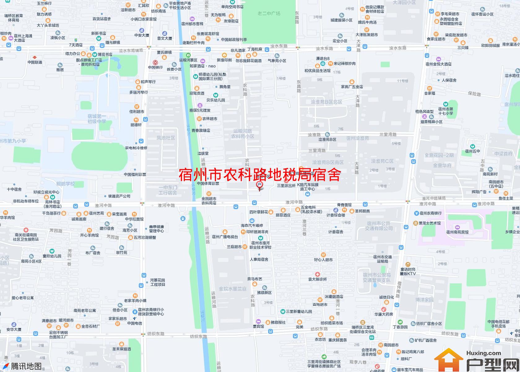 农科路地税局宿舍小区 - 户型网