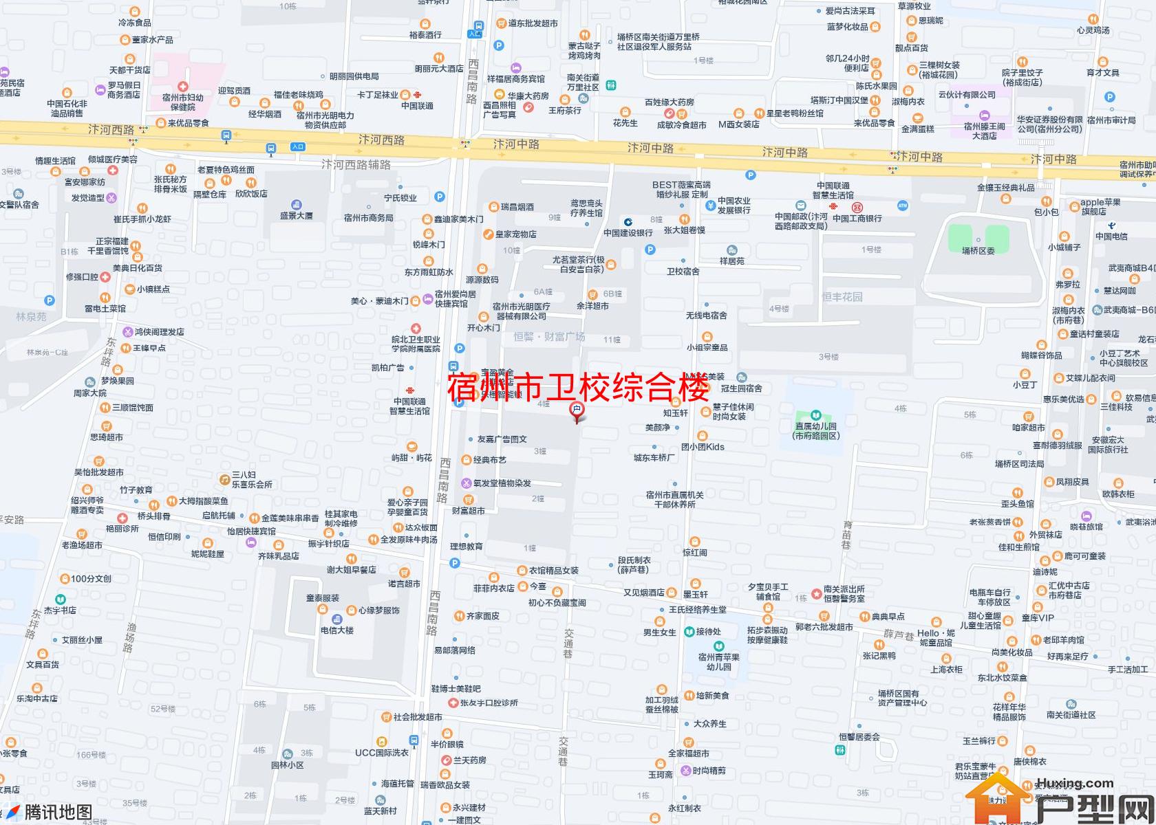 卫校综合楼小区 - 户型网