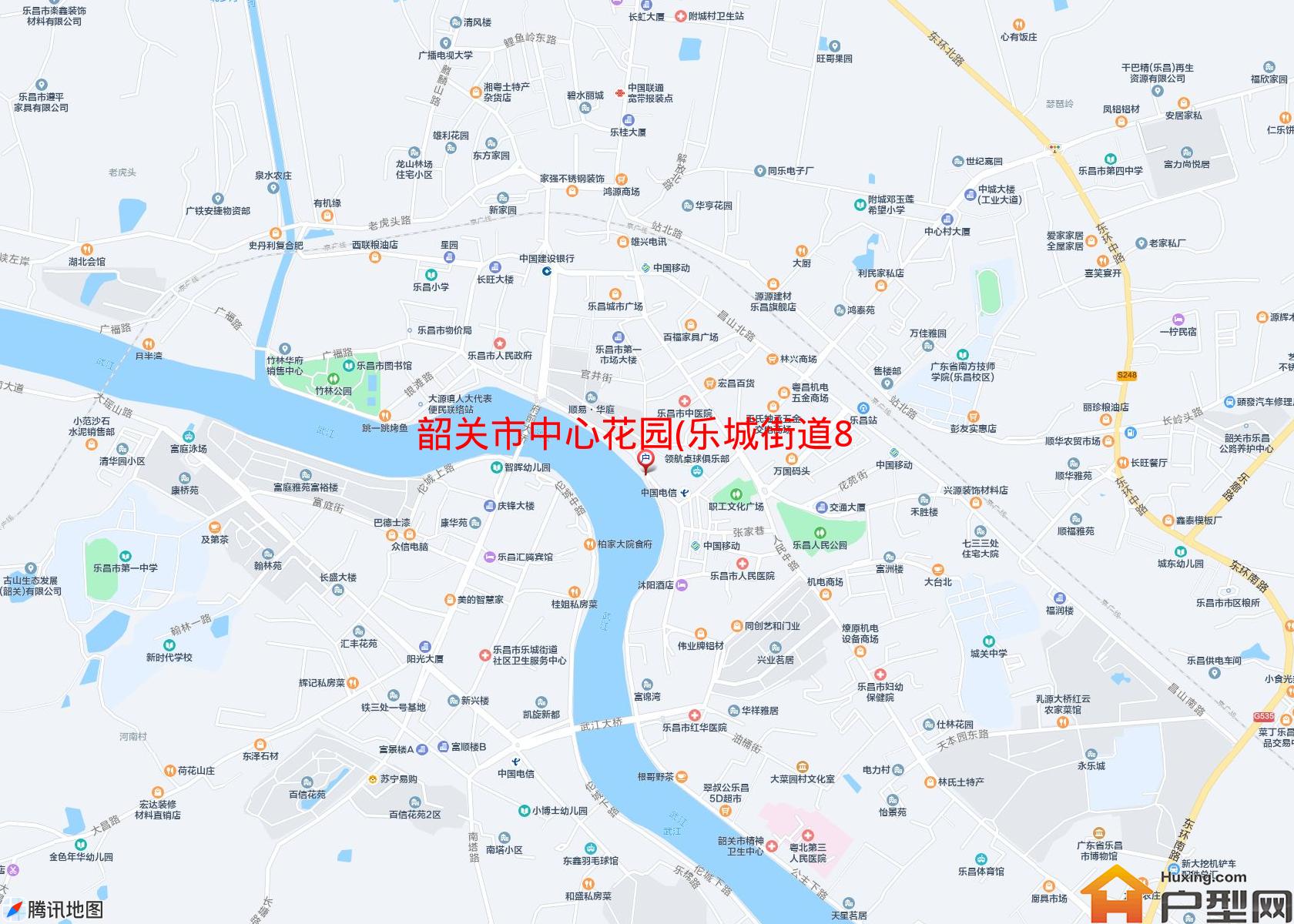 中心花园(乐城街道8号)小区 - 户型网
