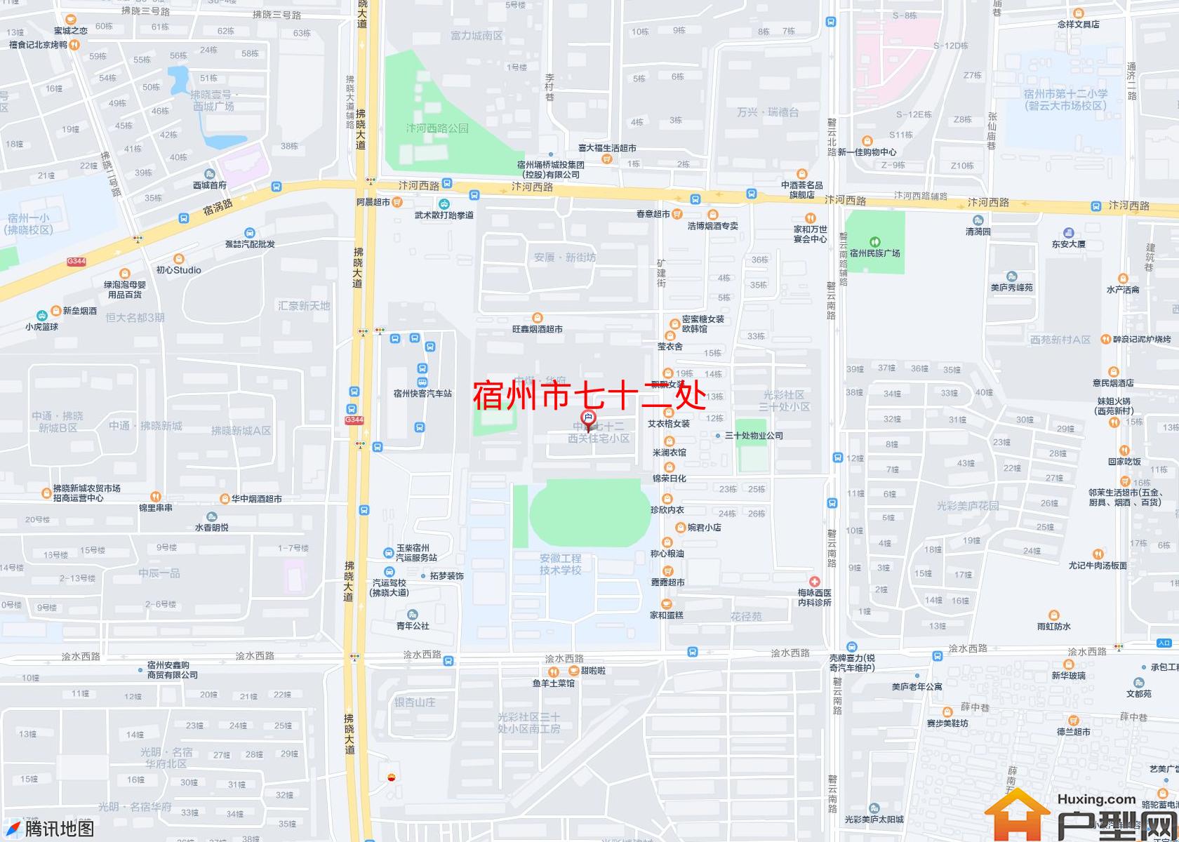 七十二处小区 - 户型网