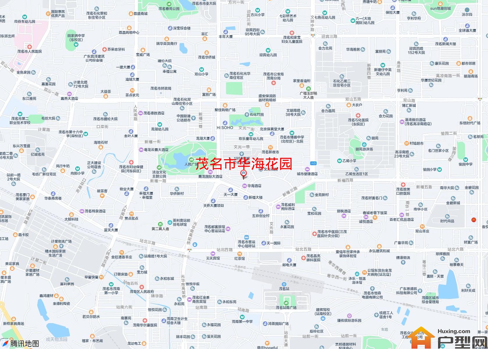 华海花园小区 - 户型网