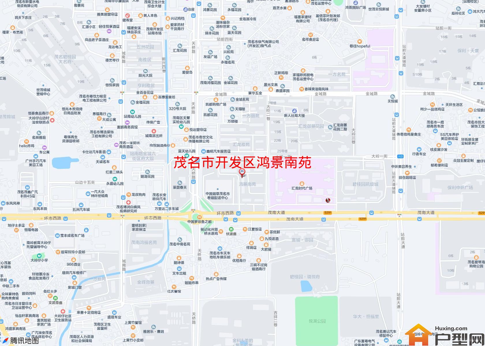 开发区鸿景南苑小区 - 户型网