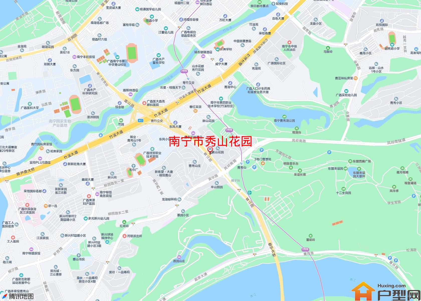 秀山花园小区 - 户型网