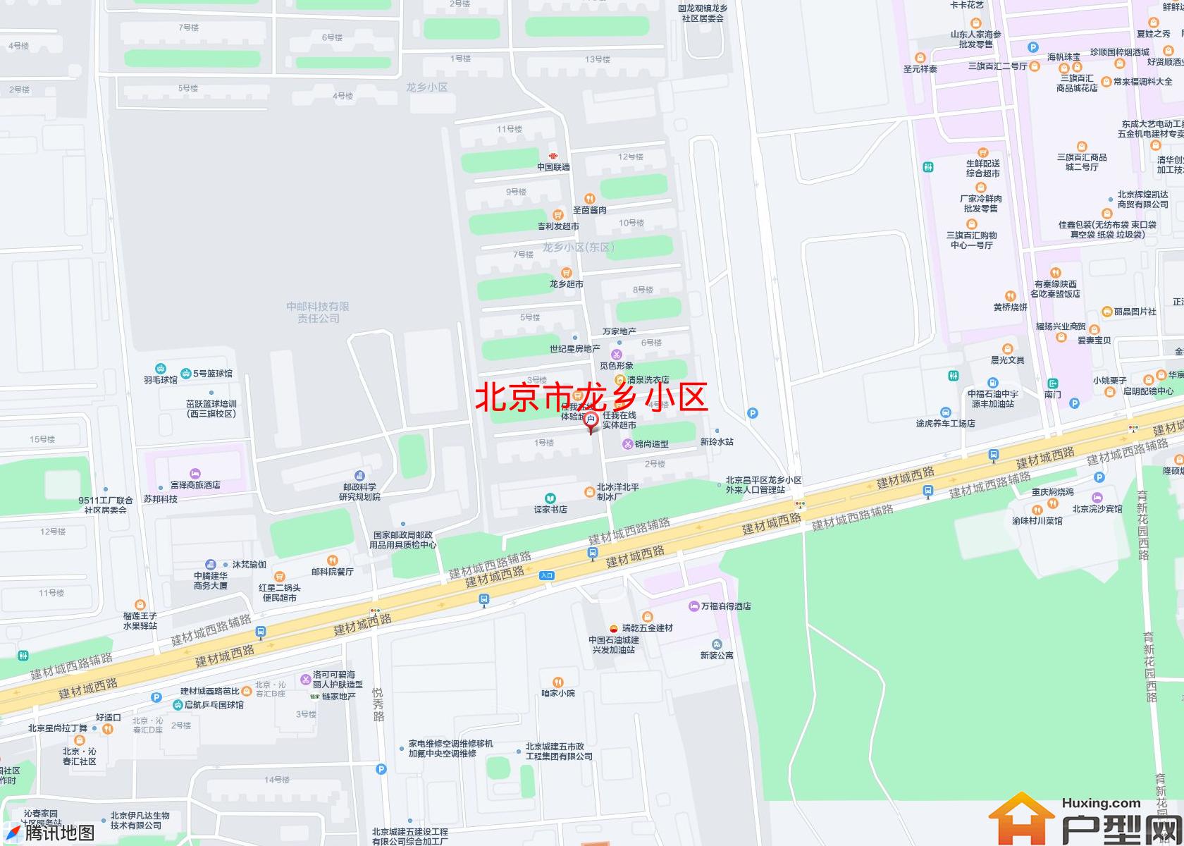 龙乡小区小区 - 户型网