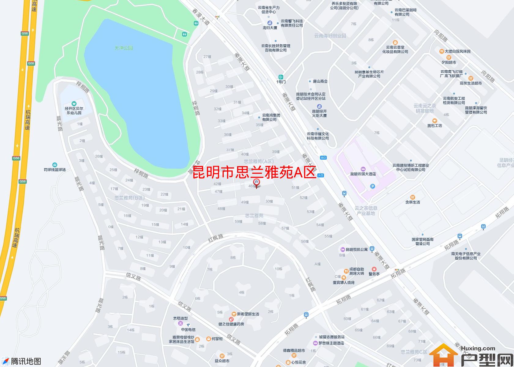 思兰雅苑A区小区 - 户型网