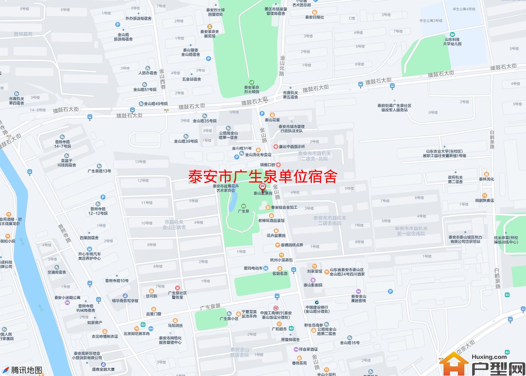 广生泉单位宿舍小区 - 户型网