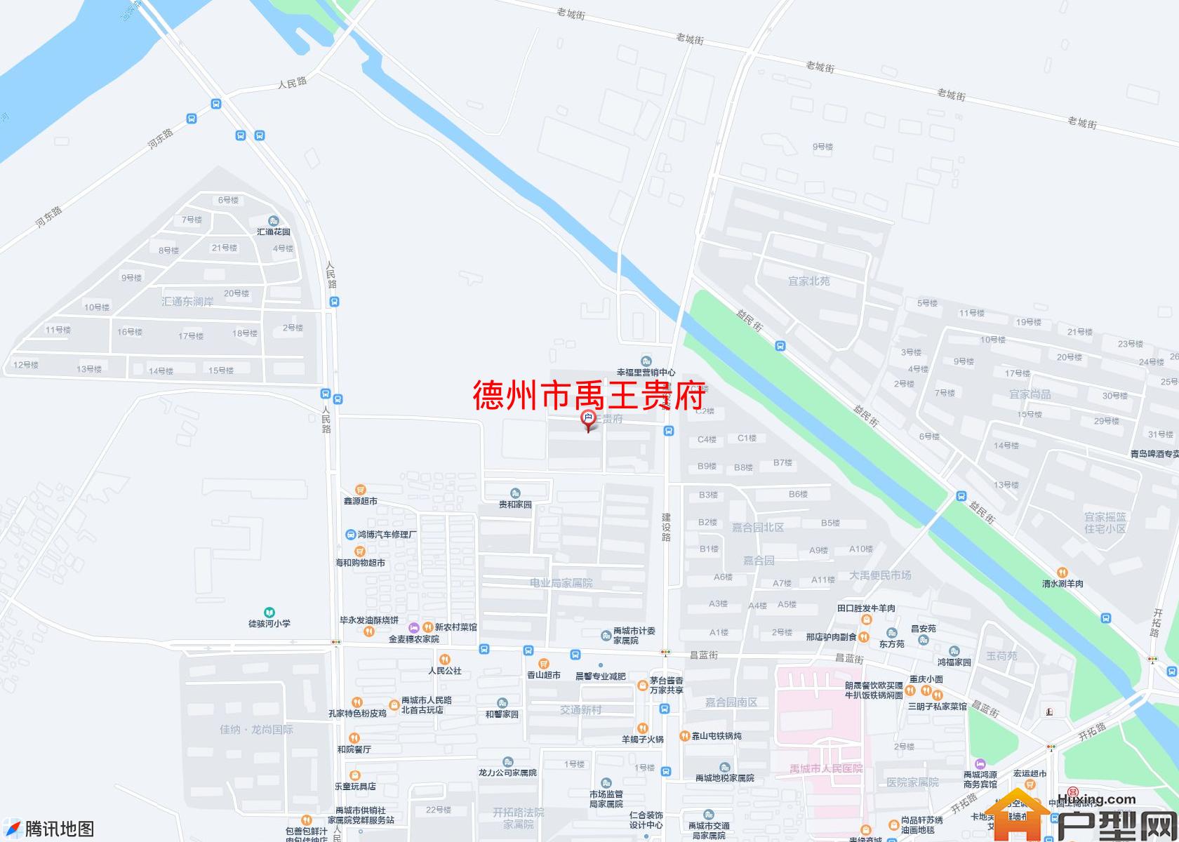 禹王贵府小区 - 户型网