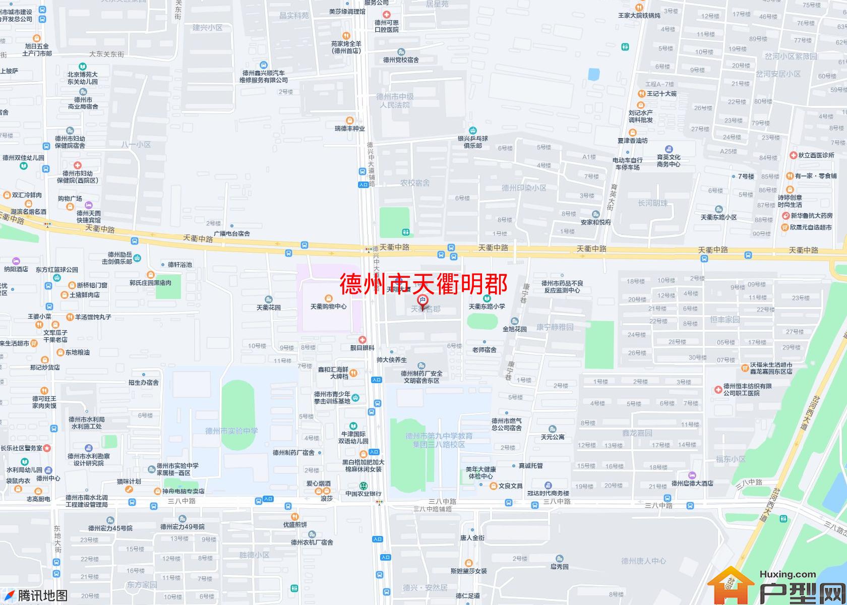 天衢明郡小区 - 户型网