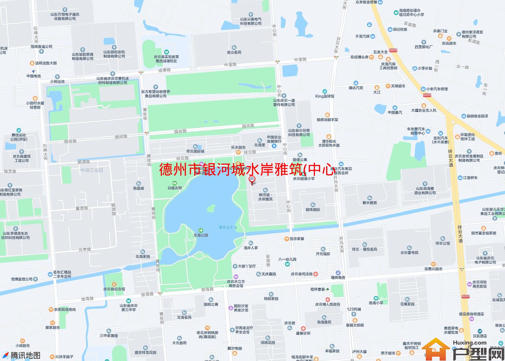 银河城水岸雅筑(中心街)小区 - 户型网